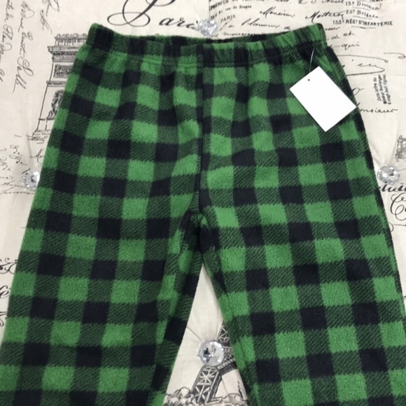 Leveret Kids&Toddler KIDS Fleece Pants Pajamas - Picture 3 of 5